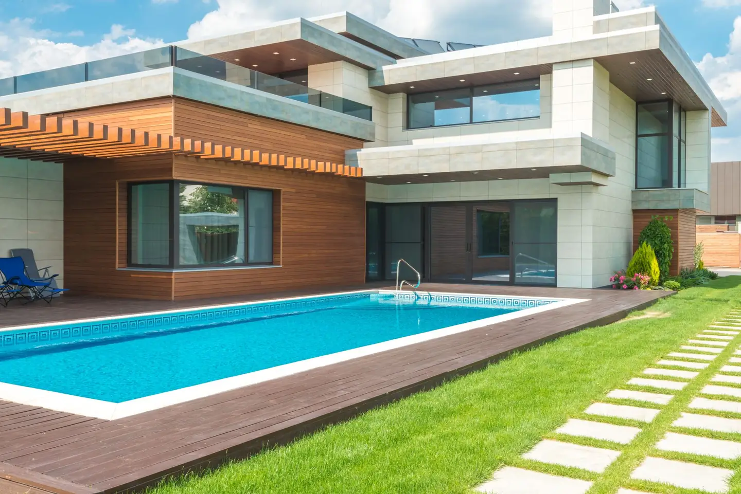 Swimming pool built in Brooklet, NSW